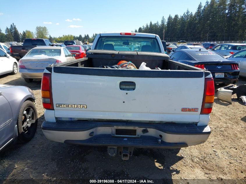 2003 GMC Sierra 1500 Work Truck VIN: 1GTEK14V83E304275 Lot: 39196388