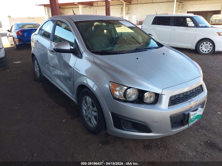 2014 Chevrolet Sonic Lt Auto VIN: 1G1JC5SG4E4100694 Lot: 39196437