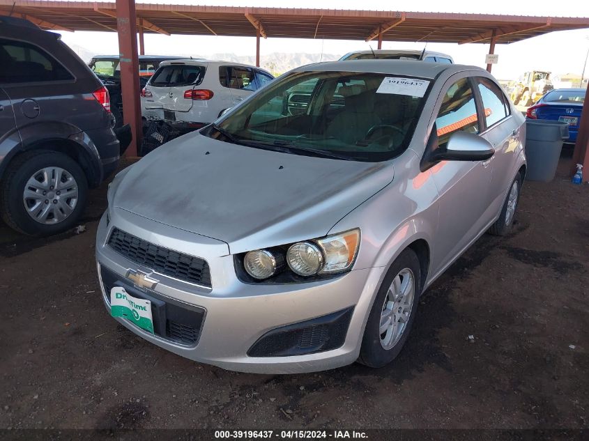 2014 Chevrolet Sonic Lt Auto VIN: 1G1JC5SG4E4100694 Lot: 39196437