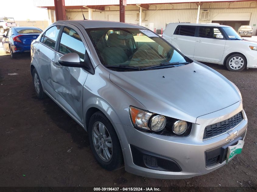 2014 Chevrolet Sonic Lt Auto VIN: 1G1JC5SG4E4100694 Lot: 39196437