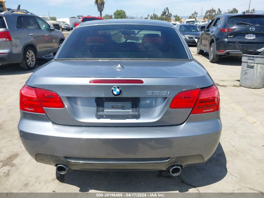 2012 BMW 335I VIN: WBADX7C53CE744810 Lot: 39196469