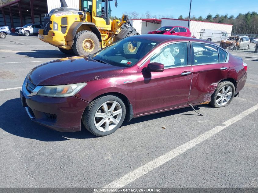 2014 Honda Accord Hybrid VIN: 1HGCR6F36EA003284 Lot: 39196506