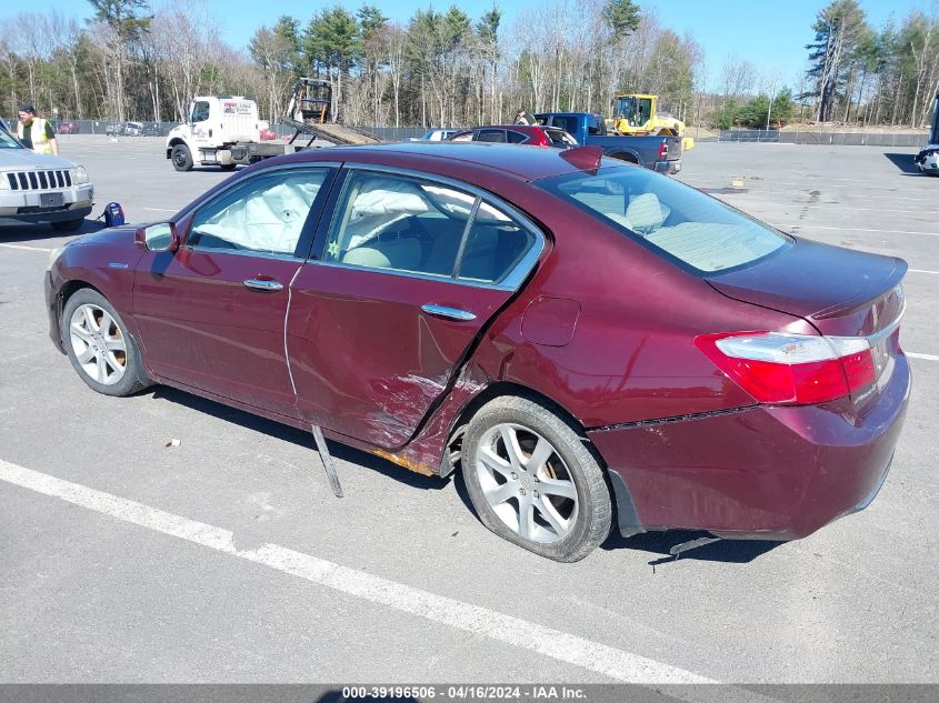 2014 Honda Accord Hybrid VIN: 1HGCR6F36EA003284 Lot: 39196506