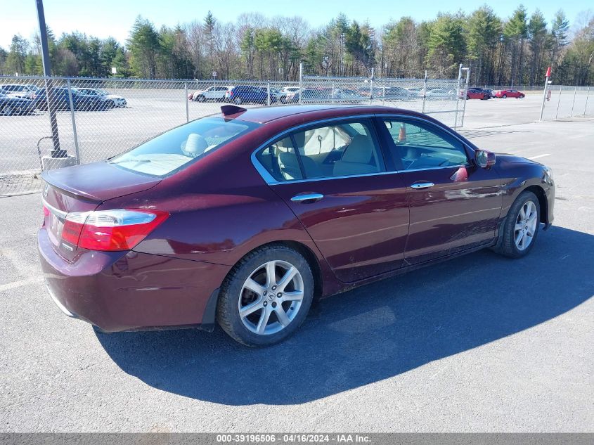 2014 Honda Accord Hybrid VIN: 1HGCR6F36EA003284 Lot: 39196506