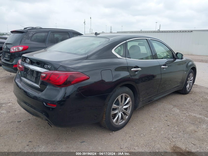 2016 Infiniti Q70 3.7X VIN: JN1BY1AR5GM271016 Lot: 39196524