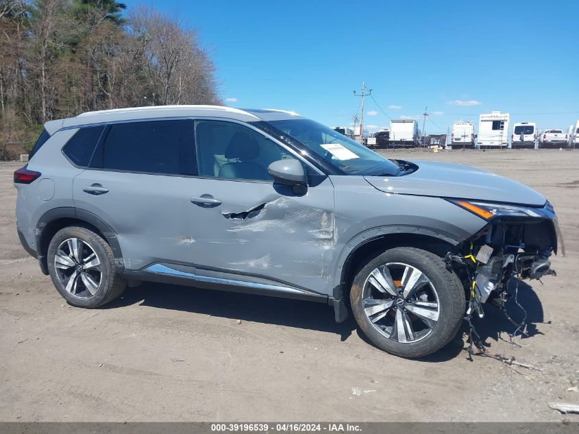 2023 Nissan Rogue Sl Intelligent Awd VIN: 5N1BT3CBXPC741095 Lot: 39196539