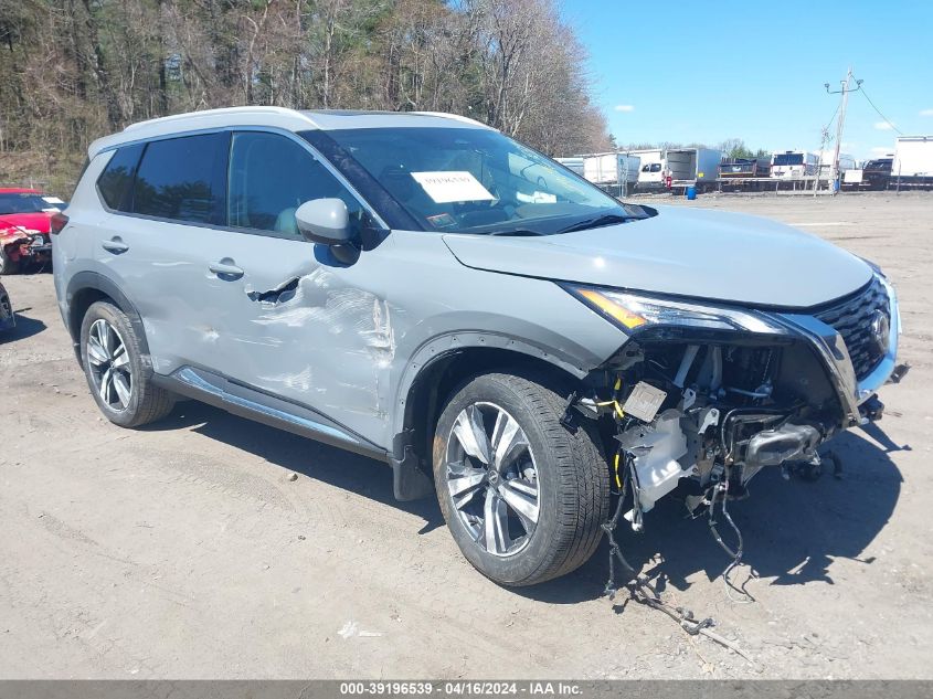 2023 Nissan Rogue Sl Intelligent Awd VIN: 5N1BT3CBXPC741095 Lot: 39196539