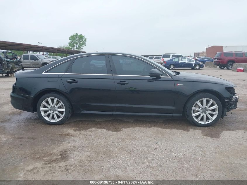 2014 Audi A6 3.0T Premium Plus VIN: WAUHGAFC1EN025440 Lot: 40811503