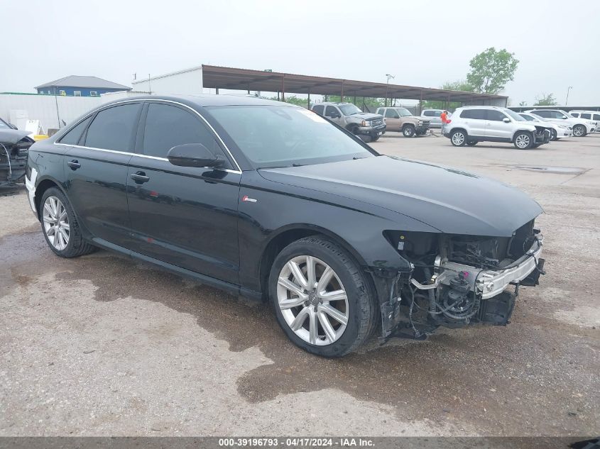 2014 Audi A6 3.0T Premium Plus VIN: WAUHGAFC1EN025440 Lot: 40811503