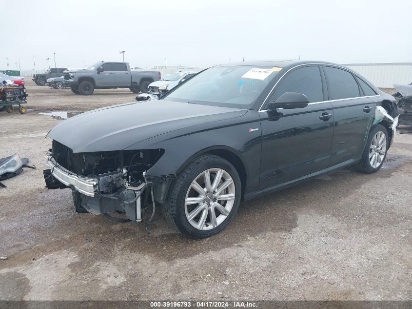 2014 Audi A6 3.0T Premium Plus VIN: WAUHGAFC1EN025440 Lot: 40811503