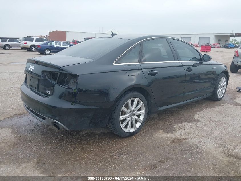 2014 Audi A6 3.0T Premium Plus VIN: WAUHGAFC1EN025440 Lot: 40811503