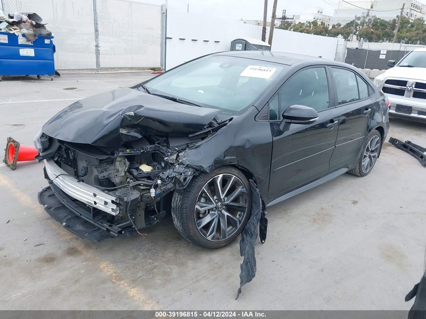 VIN 5YFS4MCE4MP095220 2021 TOYOTA COROLLA SE