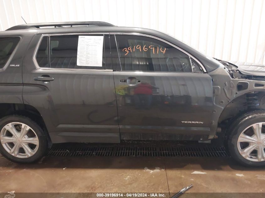 2017 GMC Terrain Sle-2 VIN: 2GKFLTE34H6217385 Lot: 39196914