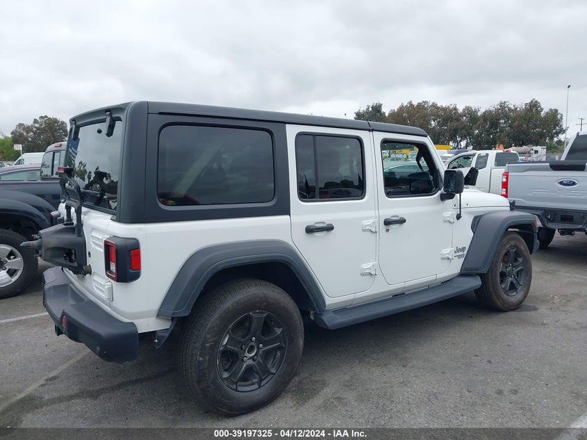 2018 JEEP WRANGLER UNLIMITED SPORT S 4X4 - 1C4HJXDG6JW320292