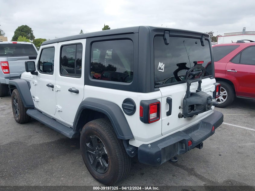 2018 JEEP WRANGLER UNLIMITED SPORT S 4X4 - 1C4HJXDG6JW320292