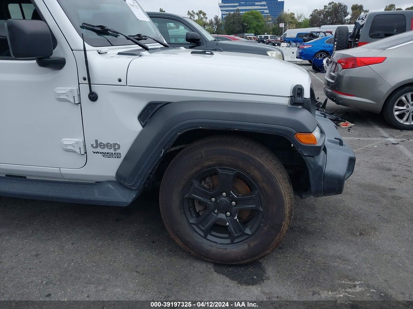 2018 JEEP WRANGLER UNLIMITED SPORT S 4X4 - 1C4HJXDG6JW320292