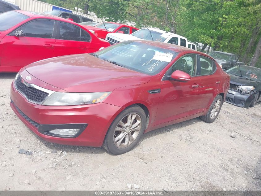 2012 Kia Optima Ex VIN: 5XXGN4A75CG065349 Lot: 40588385