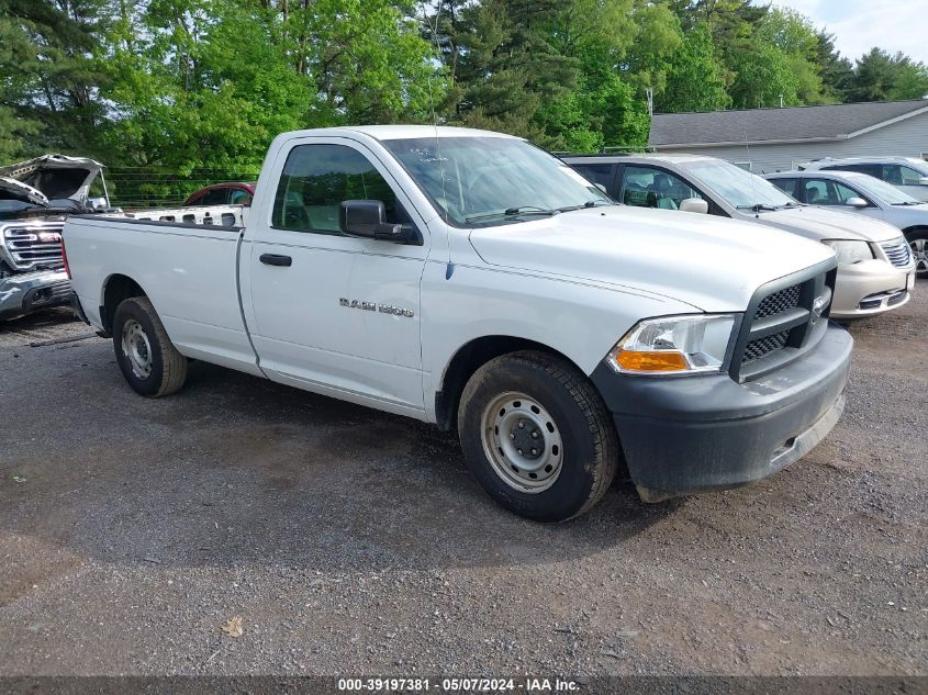 2012 Ram 1500 St VIN: 3C6JD6DK0CG204182 Lot: 39197381