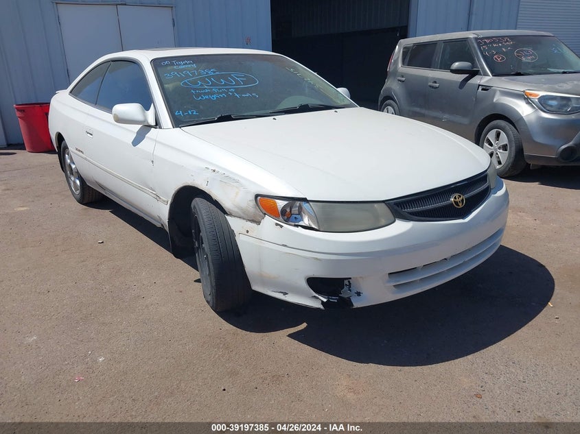2000 Toyota Camry Solara Sle V6 VIN: 2T1CF28P3YC342715 Lot: 39197385