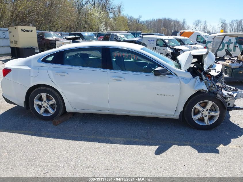 2020 Chevrolet Malibu Fwd Ls VIN: 1G1ZB5ST3LF000395 Lot: 39197391