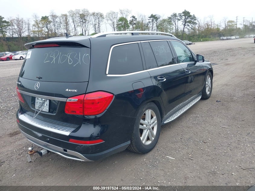2014 Mercedes-Benz Gl 450 4Matic VIN: 4JGDF7CE3EA356617 Lot: 39197524