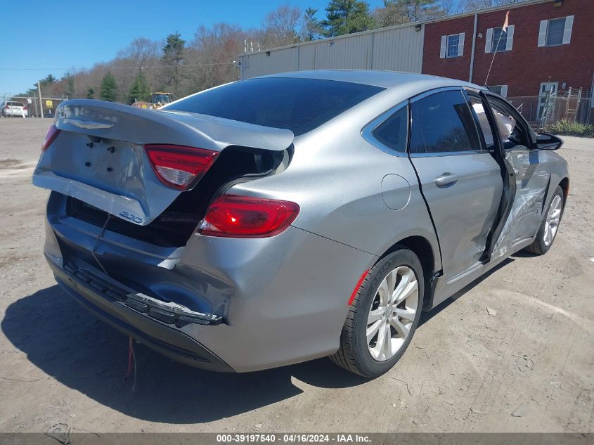 2017 Chrysler 200 Touring VIN: 1C3CCCFB6HN508619 Lot: 39197540