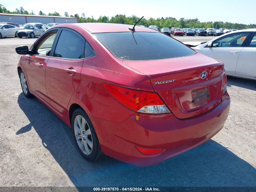 KMHCU4AE7CU226225 | 2012 HYUNDAI ACCENT