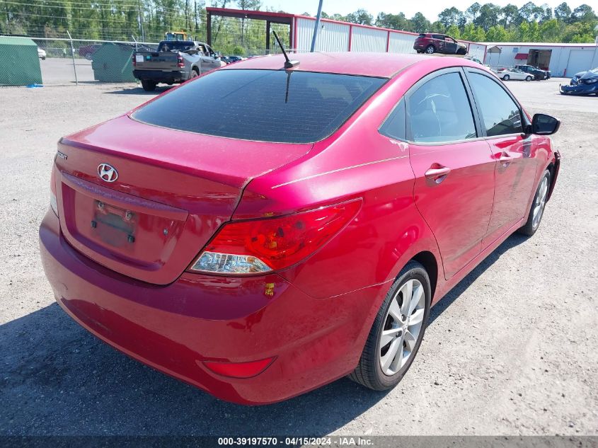 KMHCU4AE7CU226225 | 2012 HYUNDAI ACCENT