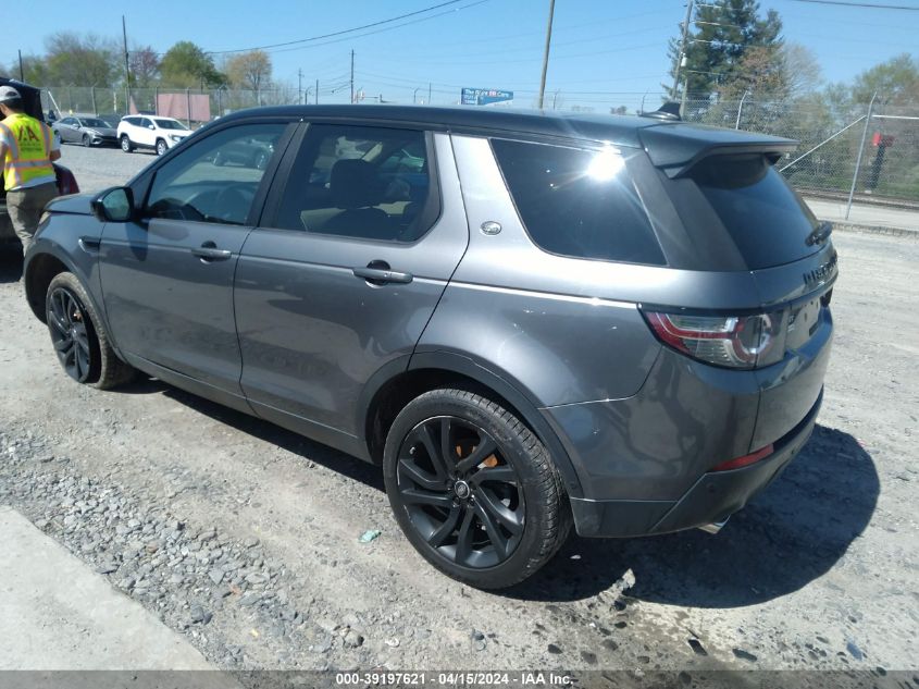 2016 Land Rover Discovery Sport Hse Lux VIN: SALCT2BG2GH587221 Lot: 39197621