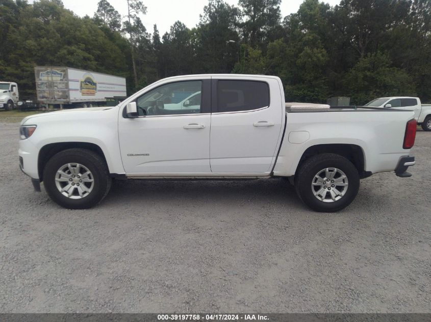 VIN 1GCGSCEN0K1282779 2019 CHEVROLET COLORADO LT