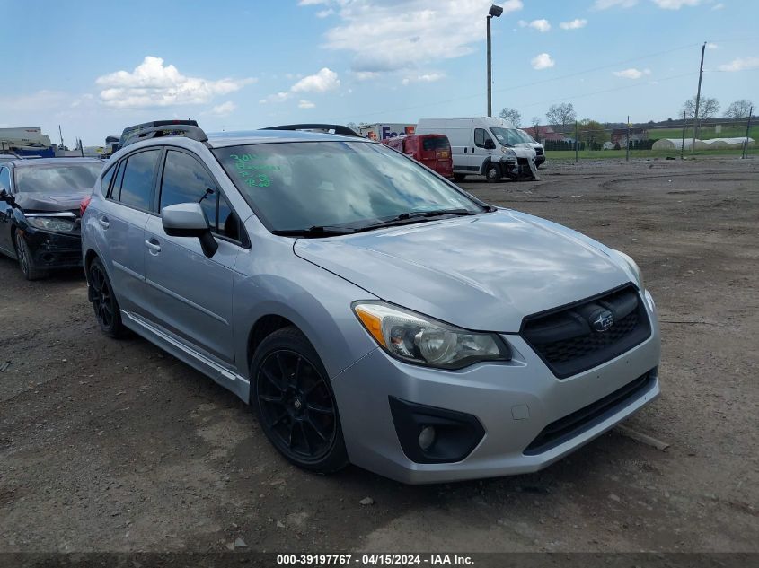 2014 SUBARU IMPREZA 2.0I SPORT PREMIUM - JF1GPAL67E8235655