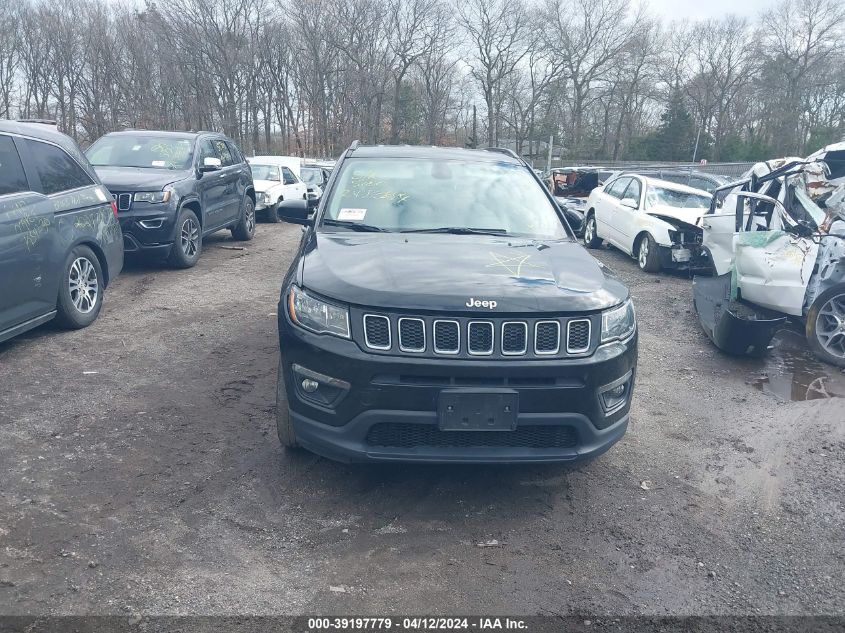 2021 Jeep Compass Latitude 4X4 VIN: 3C4NJDBB6MT540616 Lot: 39197779