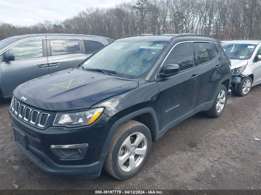 2021 Jeep Compass Latitude 4X4 VIN: 3C4NJDBB6MT540616 Lot: 39197779