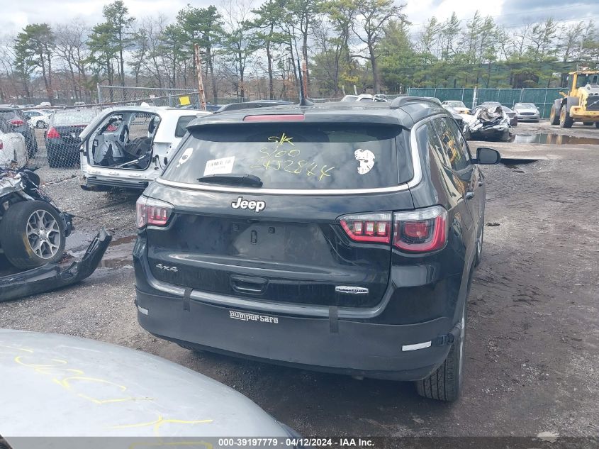 2021 Jeep Compass Latitude 4X4 VIN: 3C4NJDBB6MT540616 Lot: 39197779