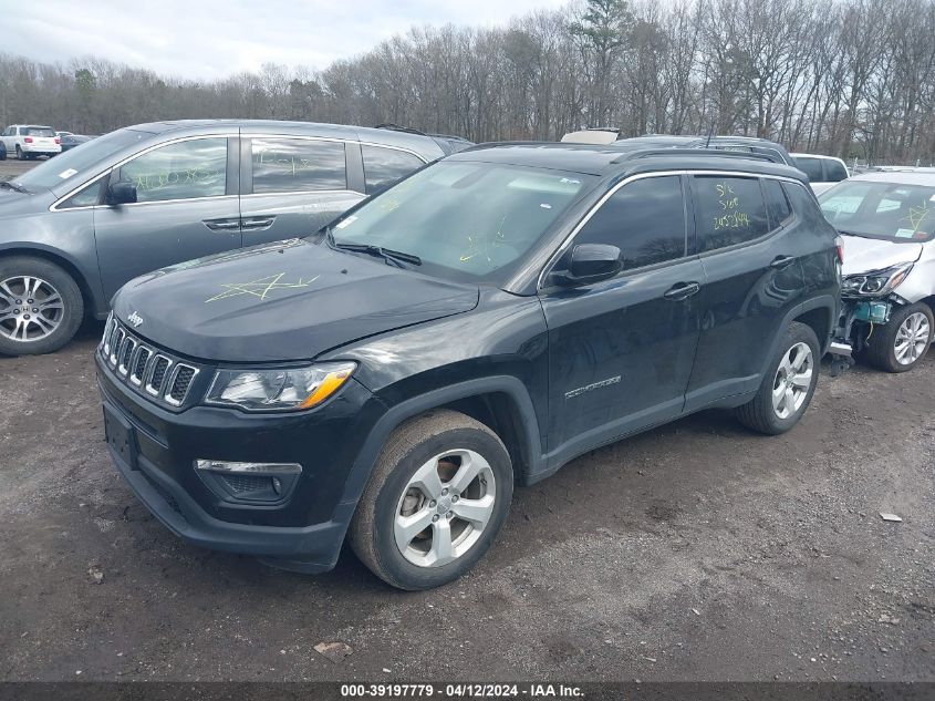 2021 Jeep Compass Latitude 4X4 VIN: 3C4NJDBB6MT540616 Lot: 39197779