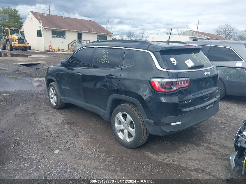 2021 Jeep Compass Latitude 4X4 VIN: 3C4NJDBB6MT540616 Lot: 39197779