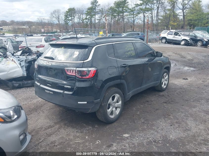 2021 Jeep Compass Latitude 4X4 VIN: 3C4NJDBB6MT540616 Lot: 39197779