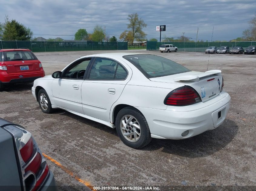 2004 Pontiac Grand Am Se1 VIN: 1G2NF52E04M566737 Lot: 39197804