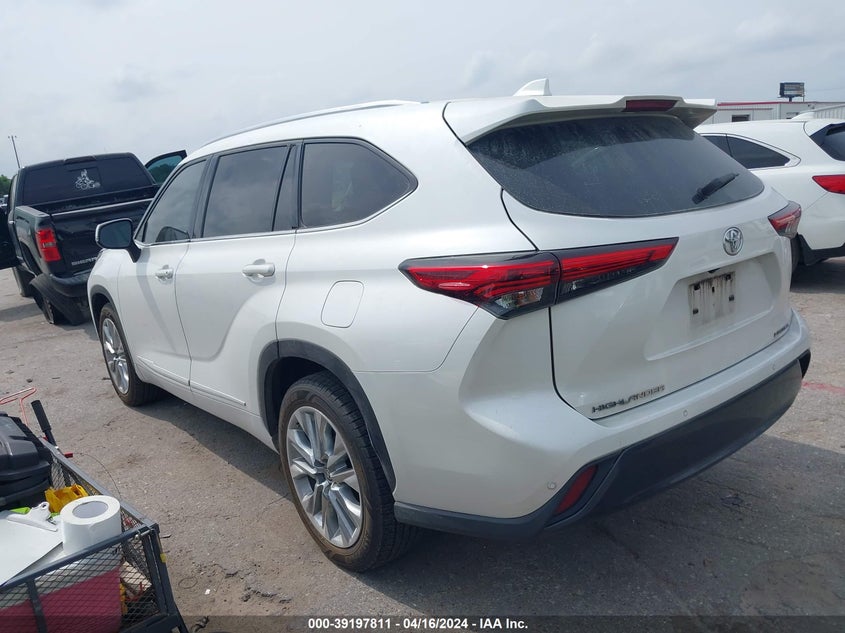 VIN 5TDYZRAH0LS007369 2020 TOYOTA HIGHLANDER LIMITED/PLATINUM