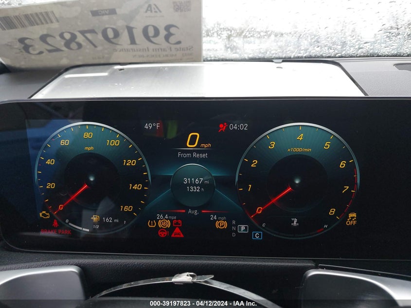 2022 MERCEDES-BENZ GLB 250 4MATIC VIN: W1N4M4HB9NW201413