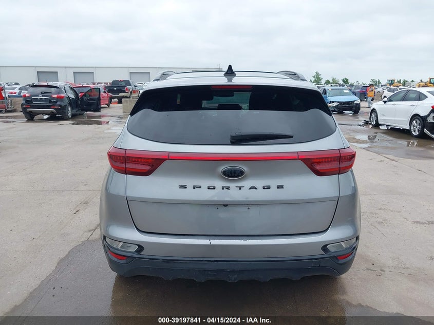 VIN KNDP63AC5M7937513 2021 KIA SPORTAGE S