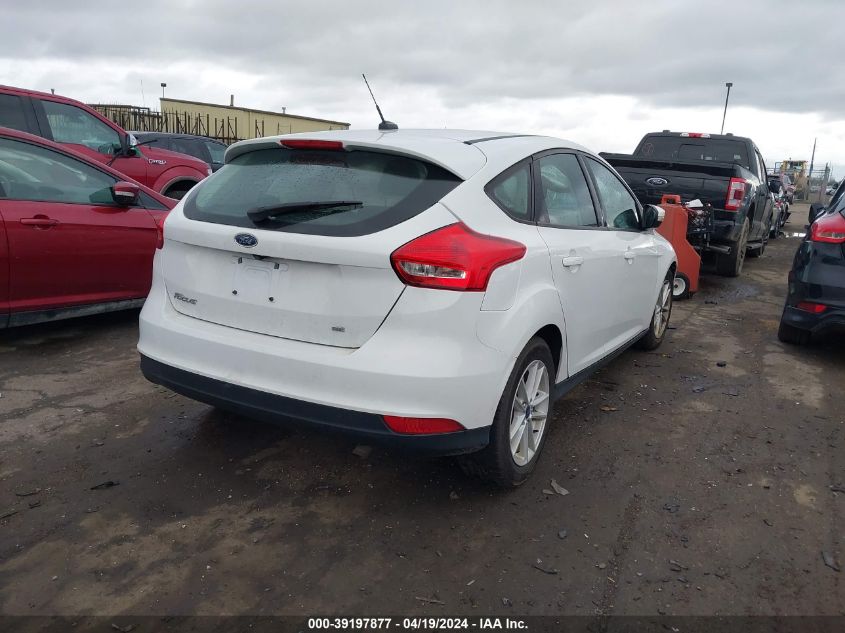 2017 Ford Focus Se VIN: 1FADP3K20HL216654 Lot: 39197877