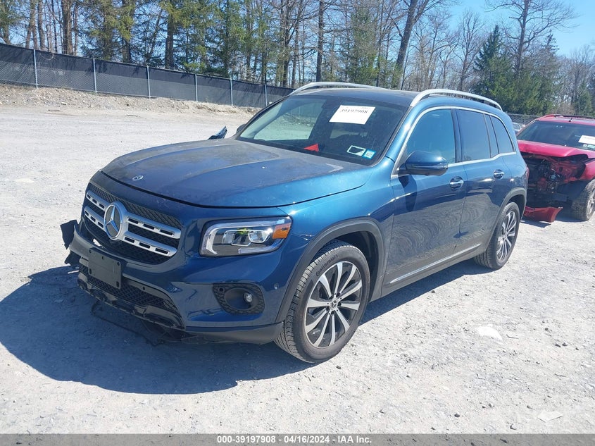 2021 Mercedes-Benz Glb 250 4Matic VIN: W1N4M4HB4MW162647 Lot: 39197908
