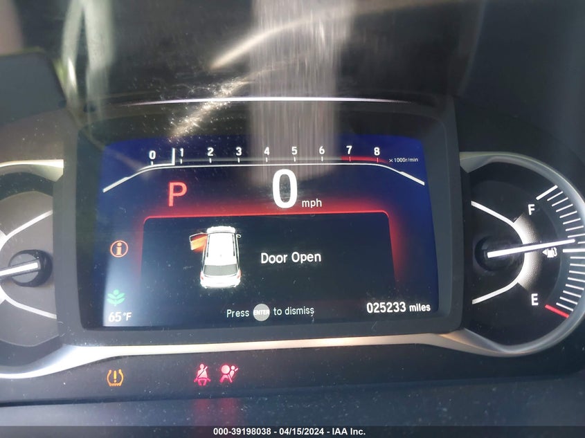 2022 HONDA PASSPORT EXL - 5FNYF7H56NB005142