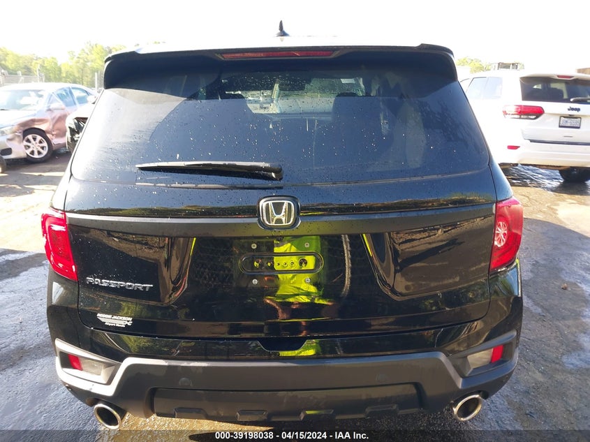 2022 HONDA PASSPORT EXL - 5FNYF7H56NB005142
