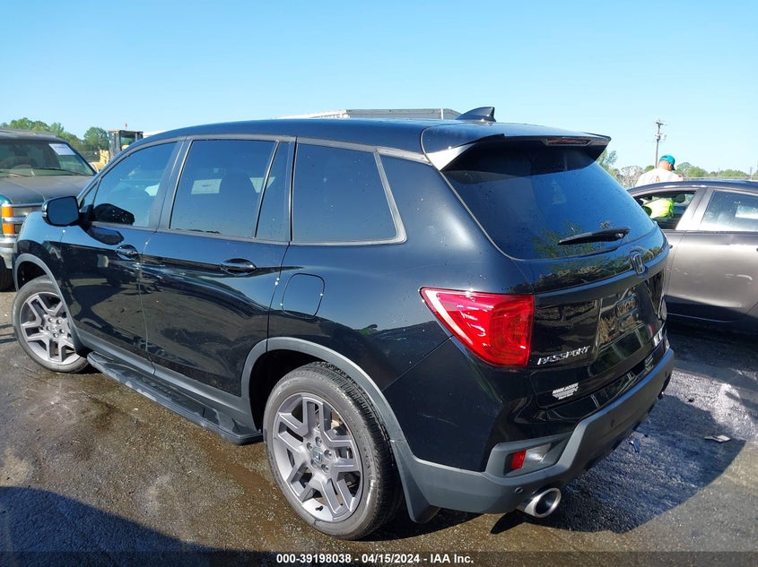 2022 HONDA PASSPORT EXL - 5FNYF7H56NB005142