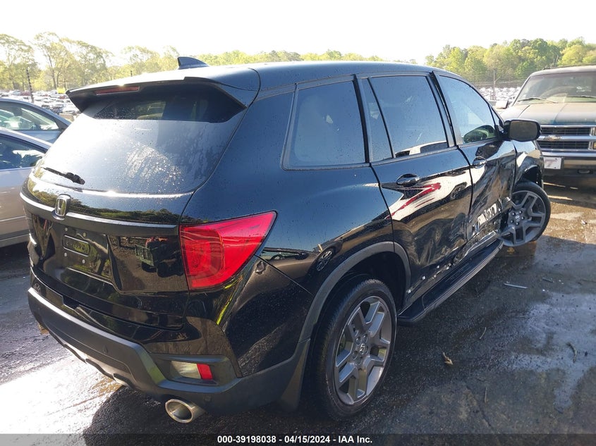 2022 HONDA PASSPORT EXL - 5FNYF7H56NB005142