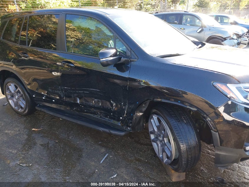 2022 HONDA PASSPORT EXL - 5FNYF7H56NB005142