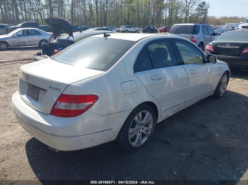 WDDGF81XX8F130227 | 2008 MERCEDES-BENZ C 300