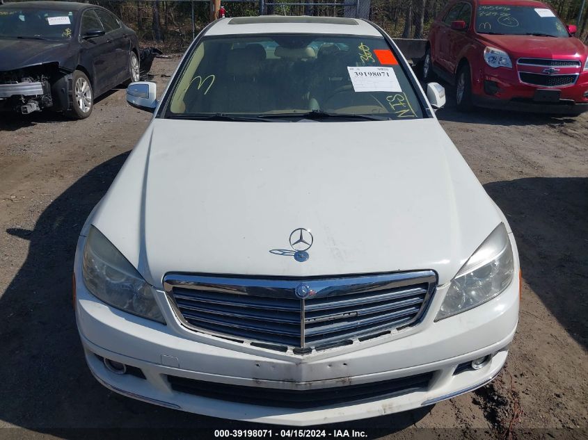 WDDGF81XX8F130227 | 2008 MERCEDES-BENZ C 300